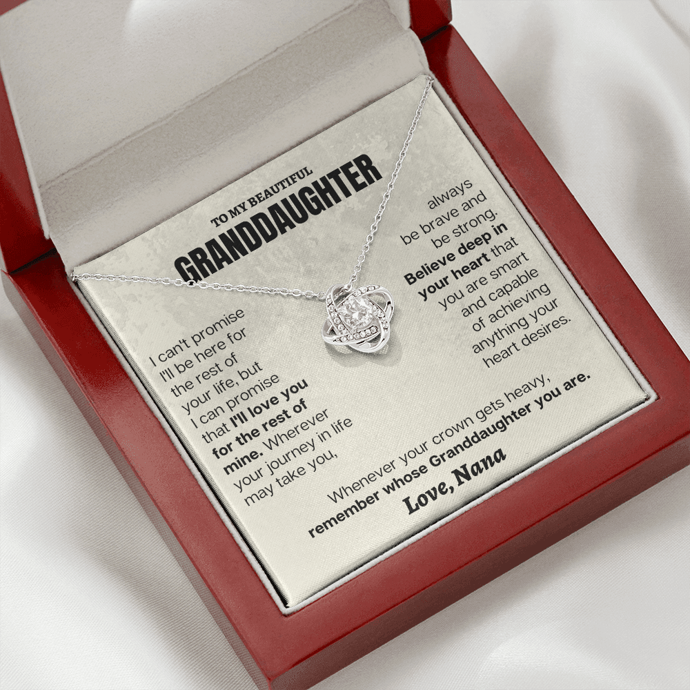 To My Granddaughter - Personalized Beautiful Gift Set - SS145GV2