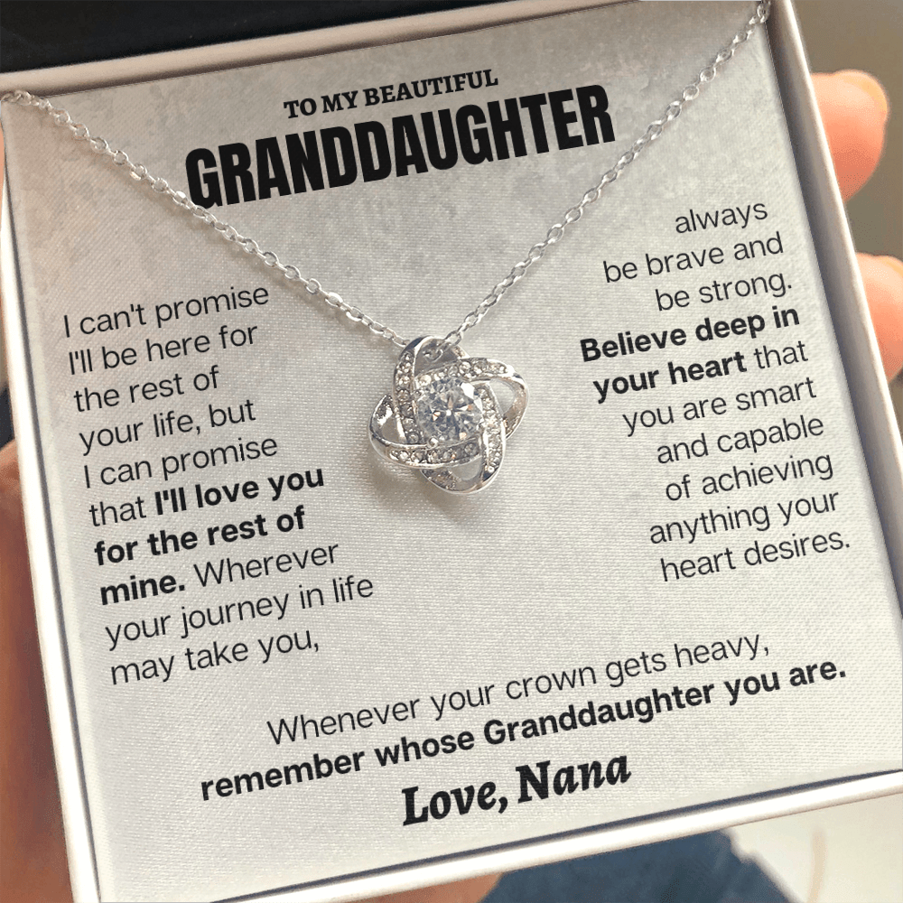 To My Granddaughter - Personalized Beautiful Gift Set - SS145GV2