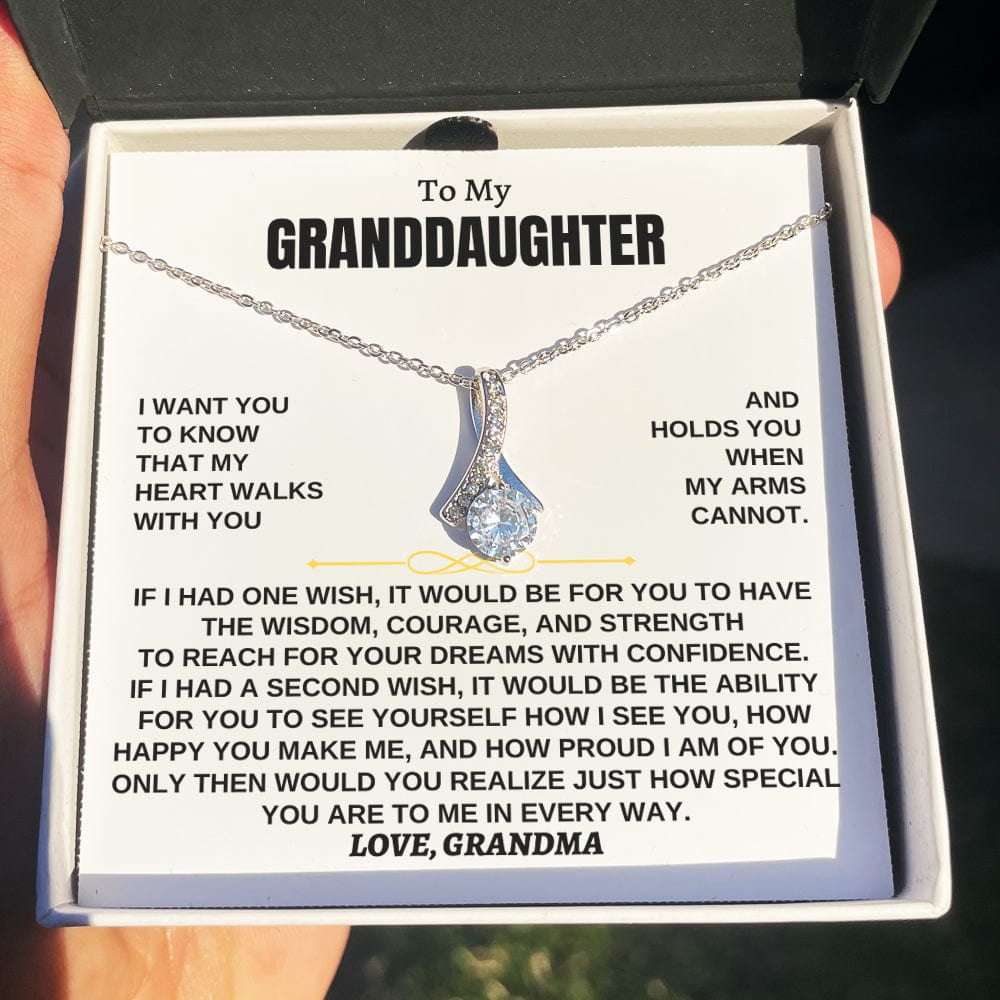 To My Granddaughter - Personalized Beautiful Gift Set - SS157
