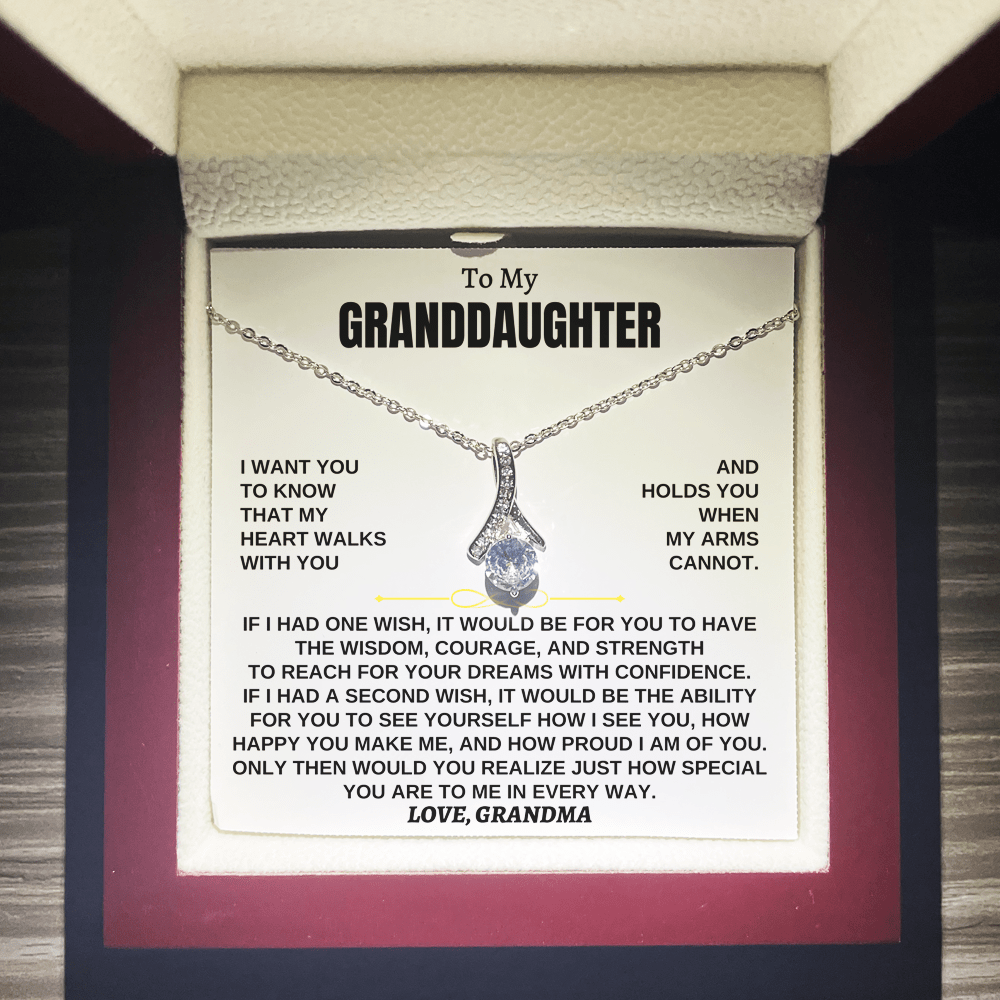 To My Granddaughter - Personalized Beautiful Gift Set - SS157