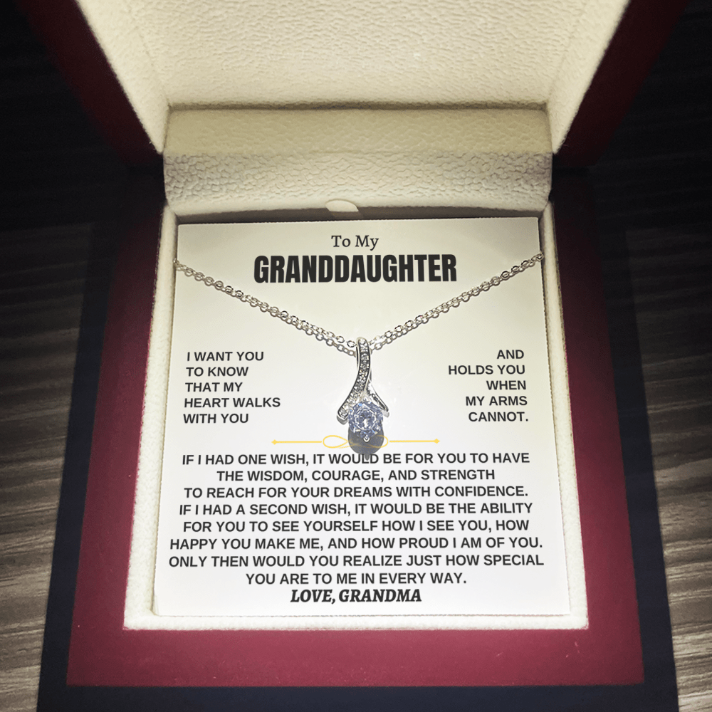 To My Granddaughter - Personalized Beautiful Gift Set - SS157
