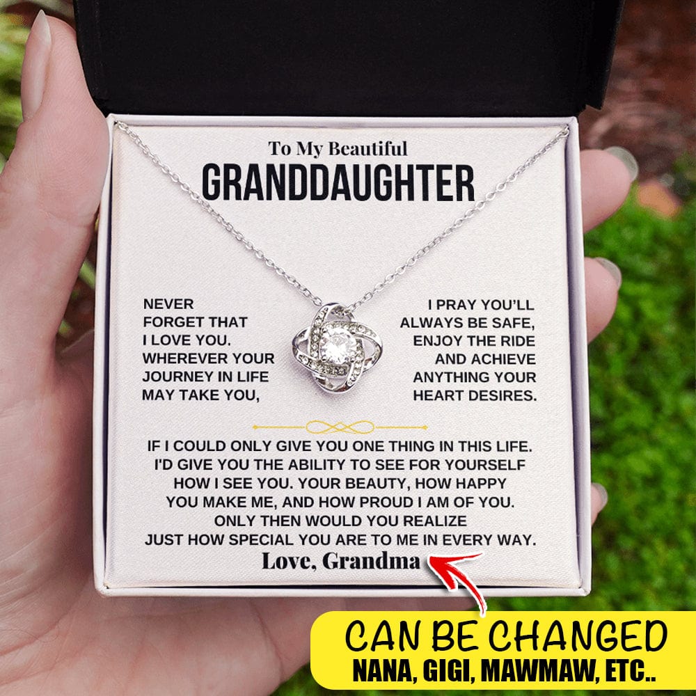To My Granddaughter - Personalized - Beautiful Gift Set - SS237