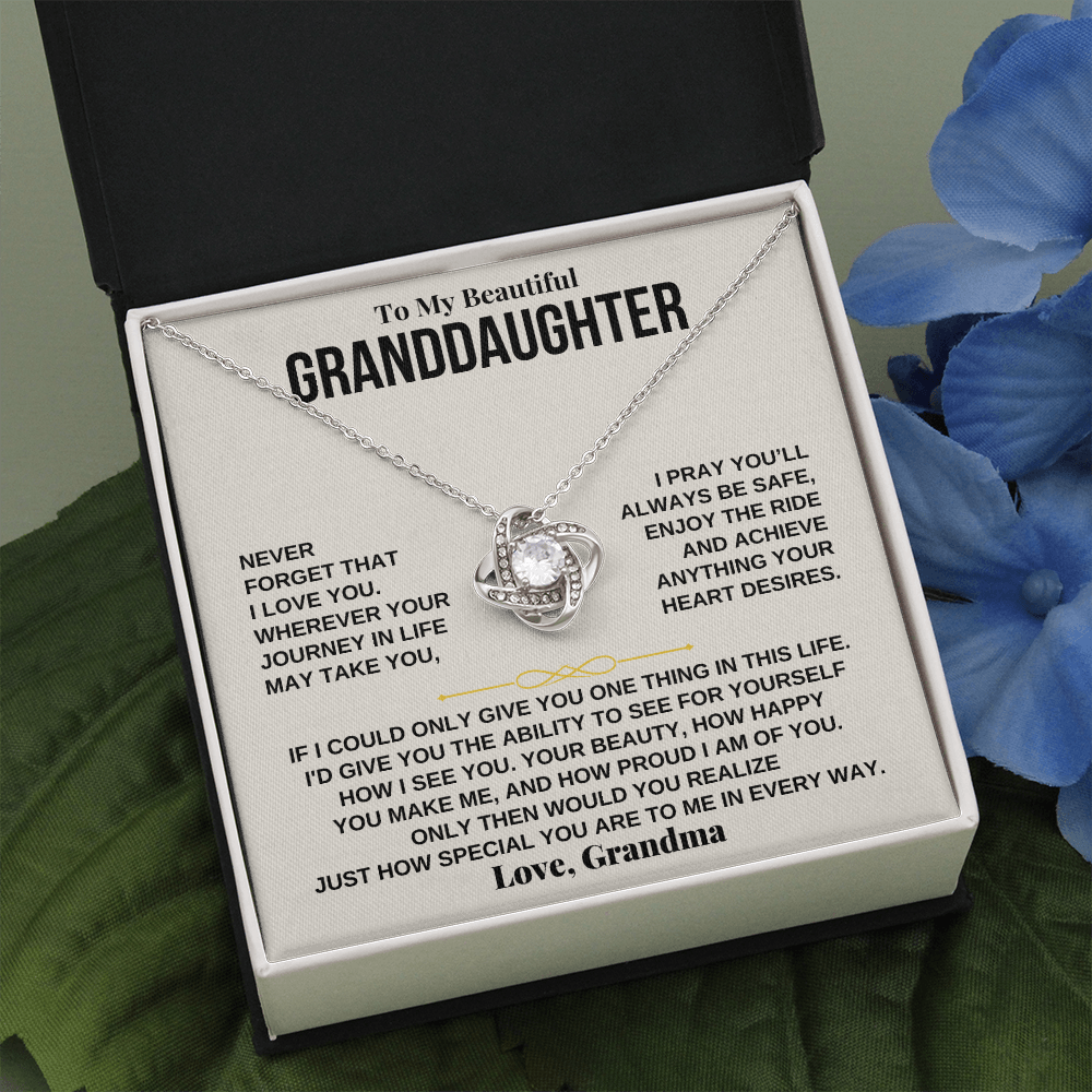 To My Granddaughter - Personalized - Beautiful Gift Set - SS237