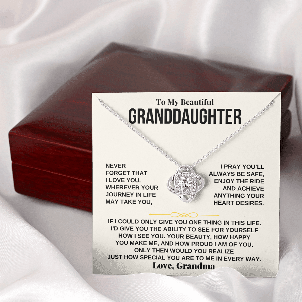 To My Granddaughter - Personalized - Beautiful Gift Set - SS237