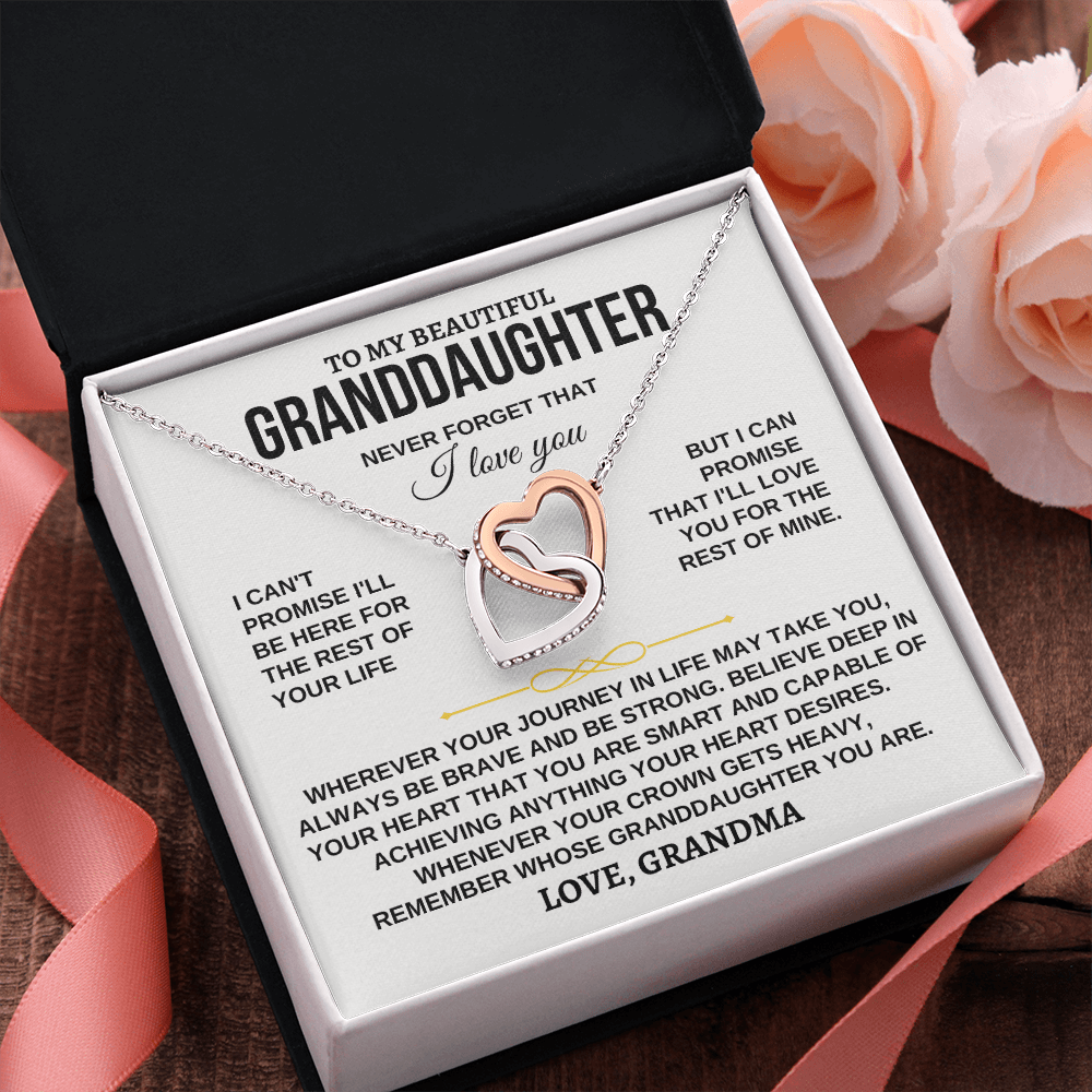 To My Granddaughter - Personalized Beautiful Gift Set - SS261