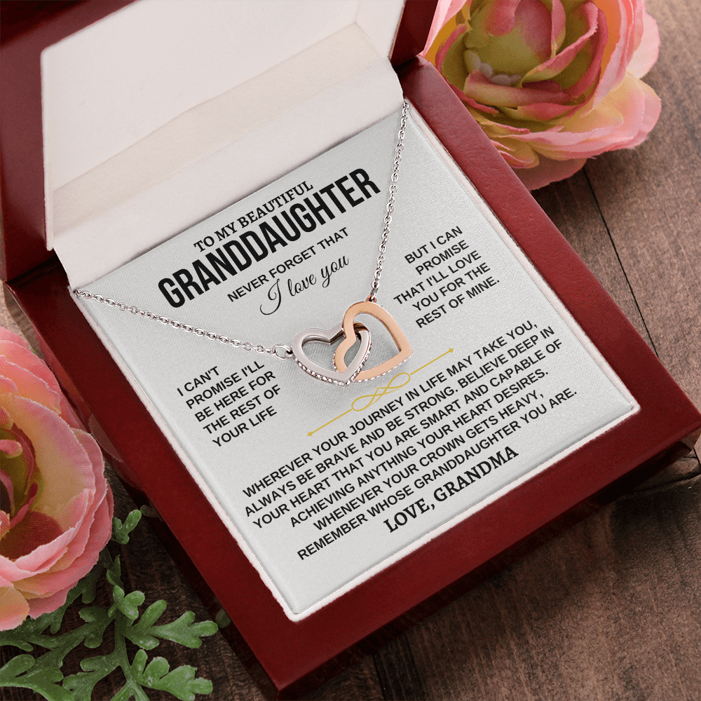 To My Granddaughter - Personalized Beautiful Gift Set - SS261