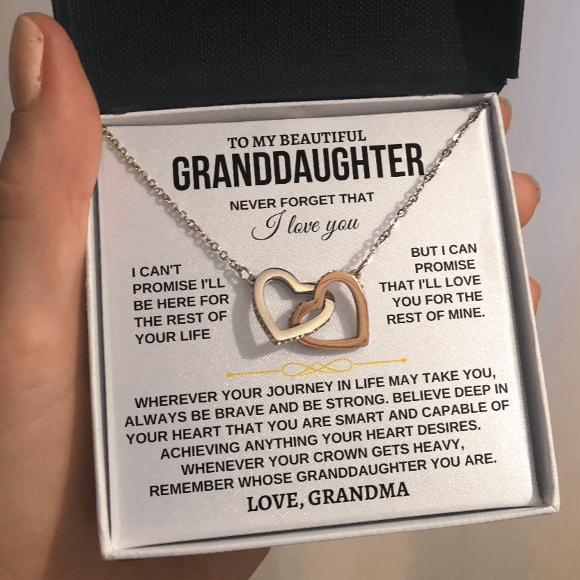 To My Granddaughter - Personalized Beautiful Gift Set - SS261