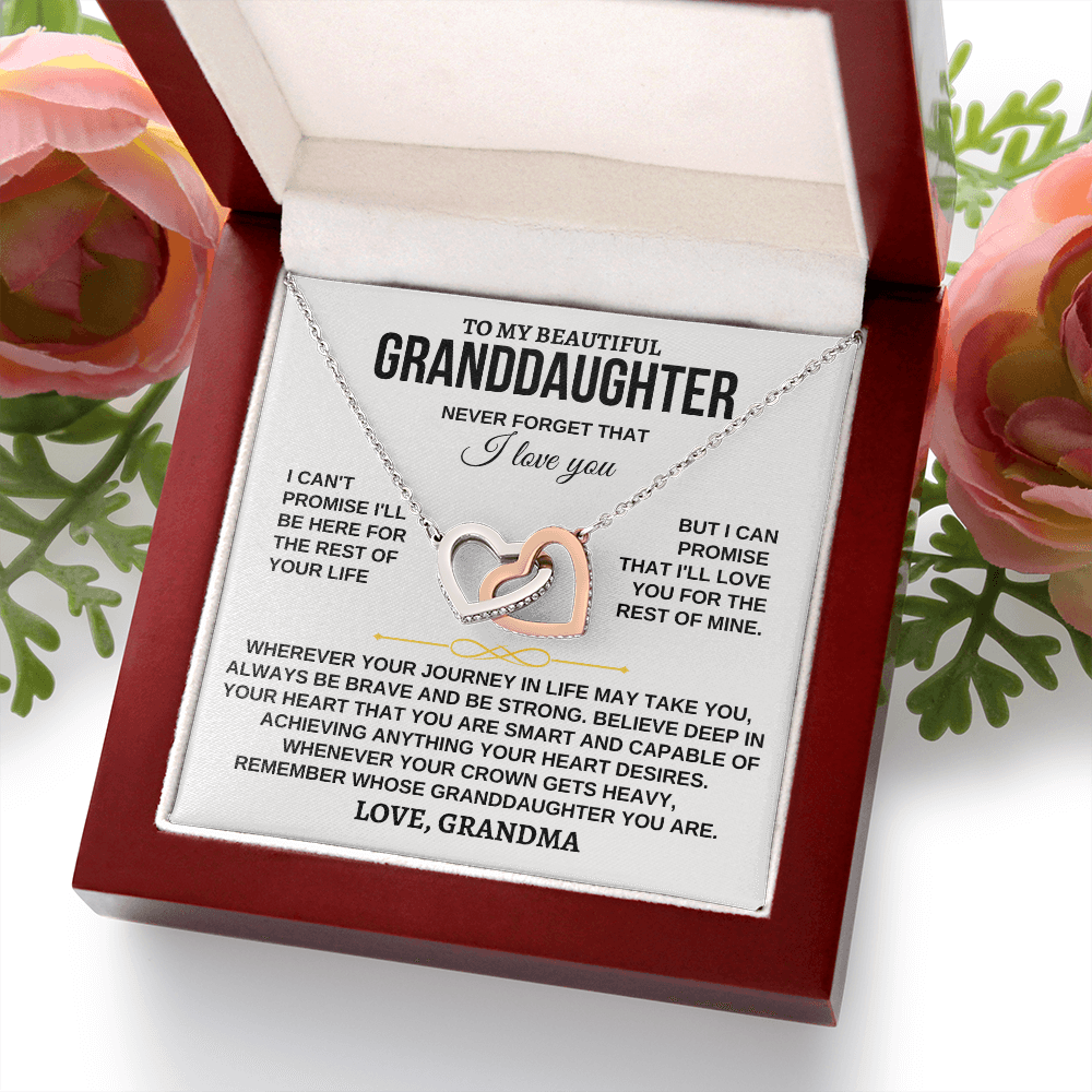 To My Granddaughter - Personalized Beautiful Gift Set - SS261