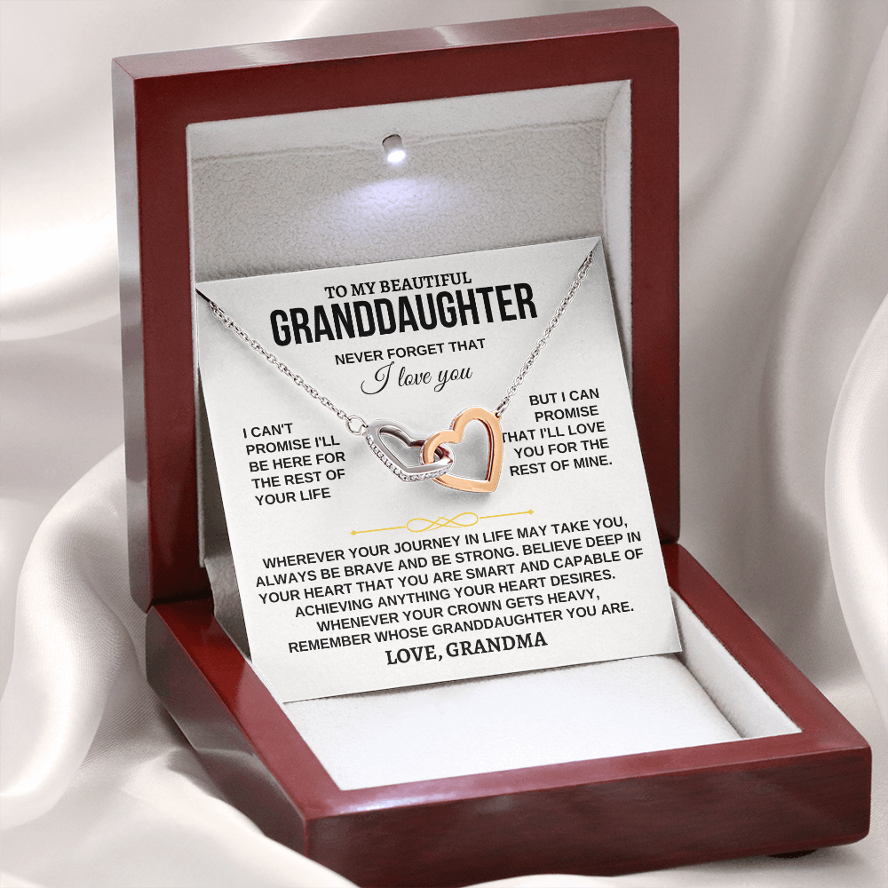 To My Granddaughter - Personalized Beautiful Gift Set - SS261