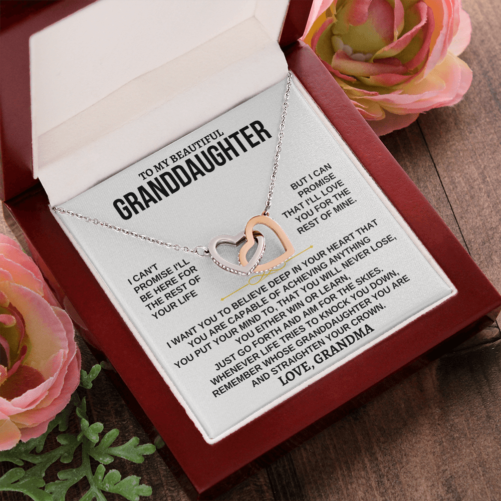 To My Granddaughter - Personalized Beautiful Gift Set - SS262