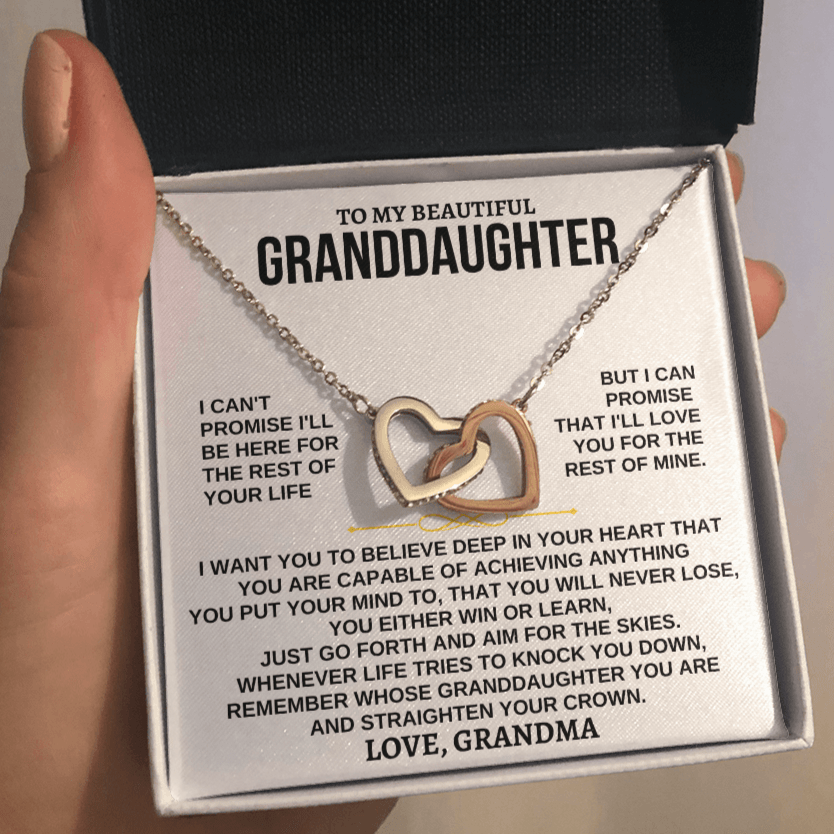 To My Granddaughter - Personalized Beautiful Gift Set - SS262
