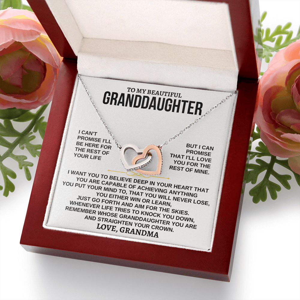 To My Granddaughter - Personalized Beautiful Gift Set - SS262