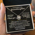 To My Granddaughter - Personalized Beautiful Gift Set - SS458