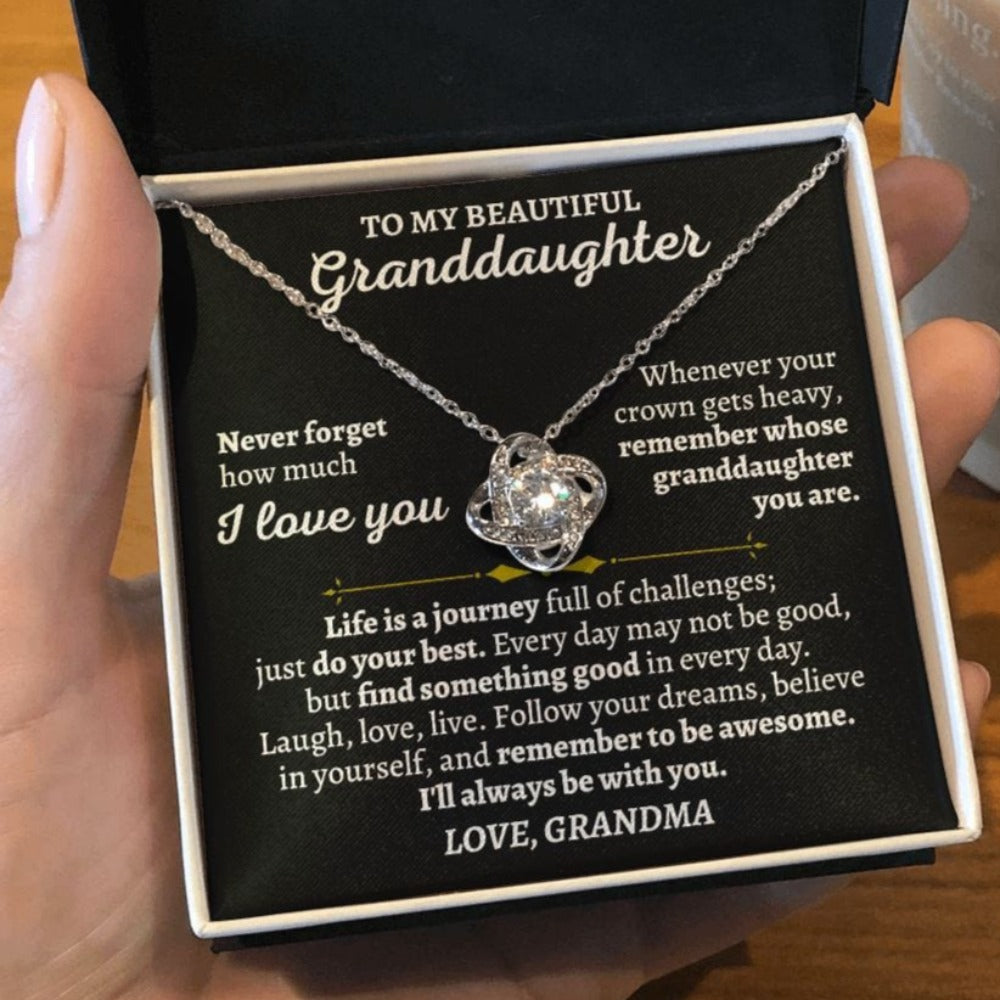 To My Granddaughter - Personalized Beautiful Gift Set - SS458