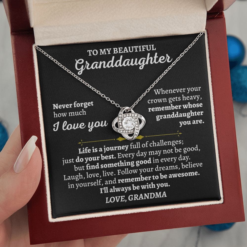 To My Granddaughter - Personalized Beautiful Gift Set - SS458