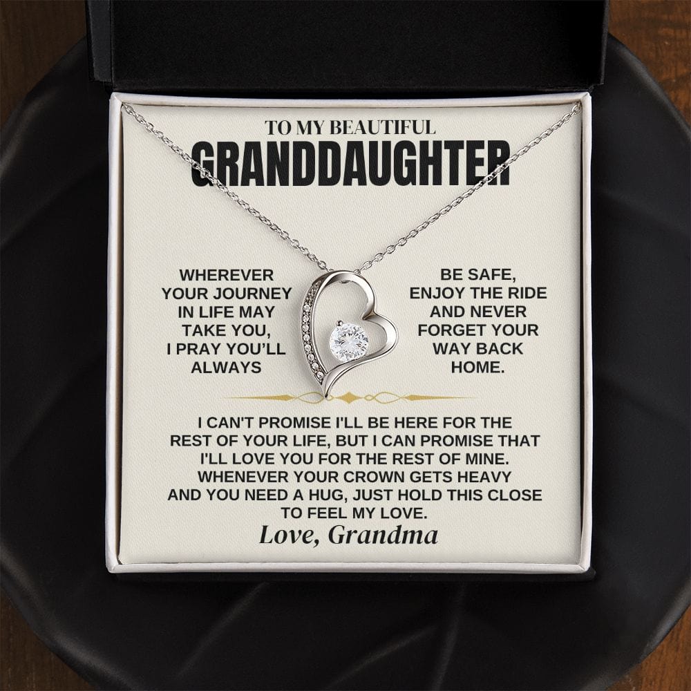 To My Granddaughter - Personalized Gift Set - SS308G