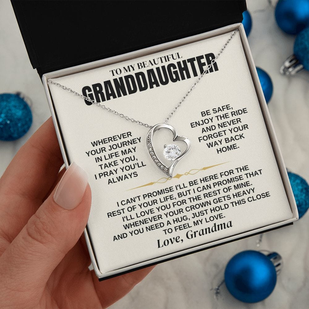 To My Granddaughter - Personalized Gift Set - SS308G