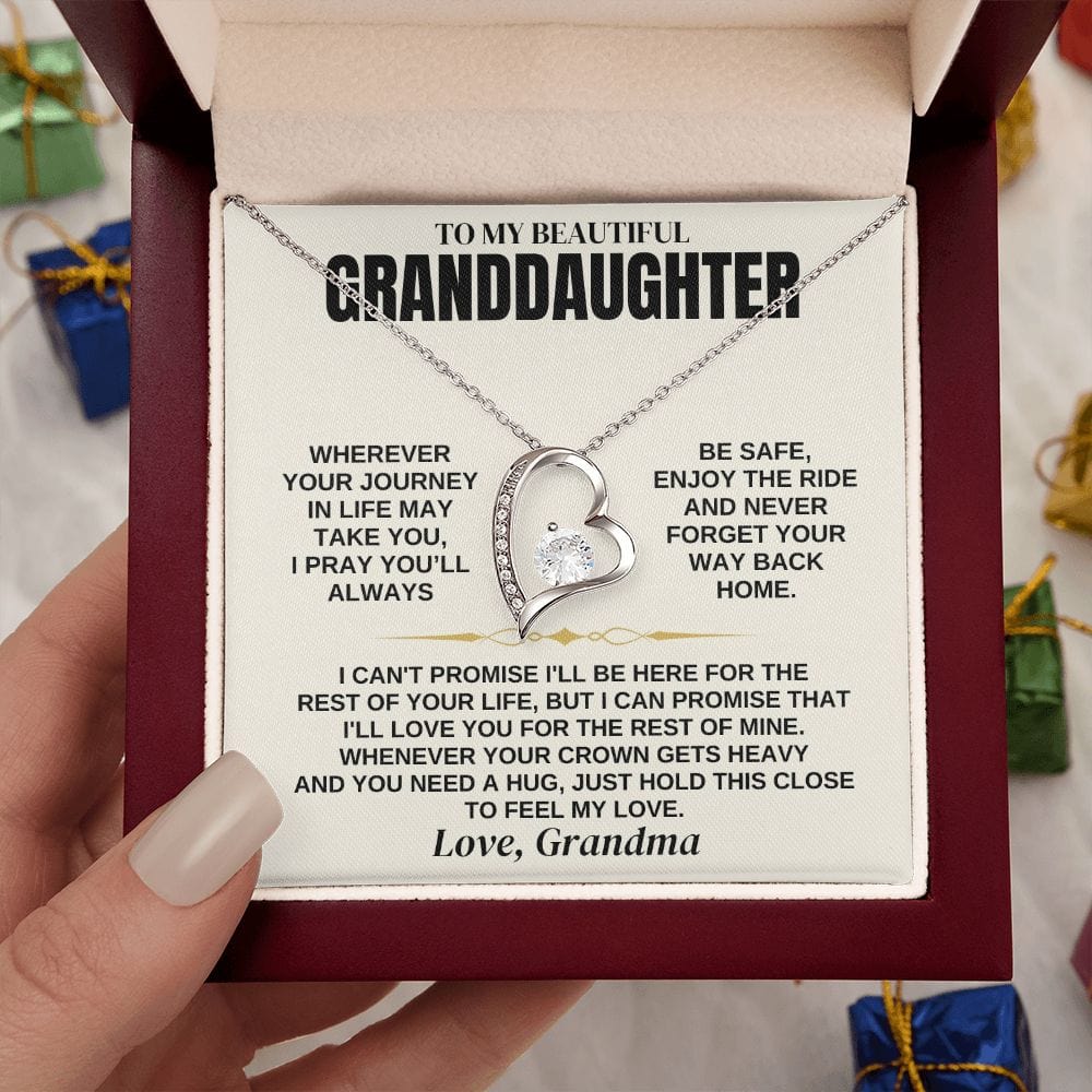 To My Granddaughter - Personalized Gift Set - SS308G
