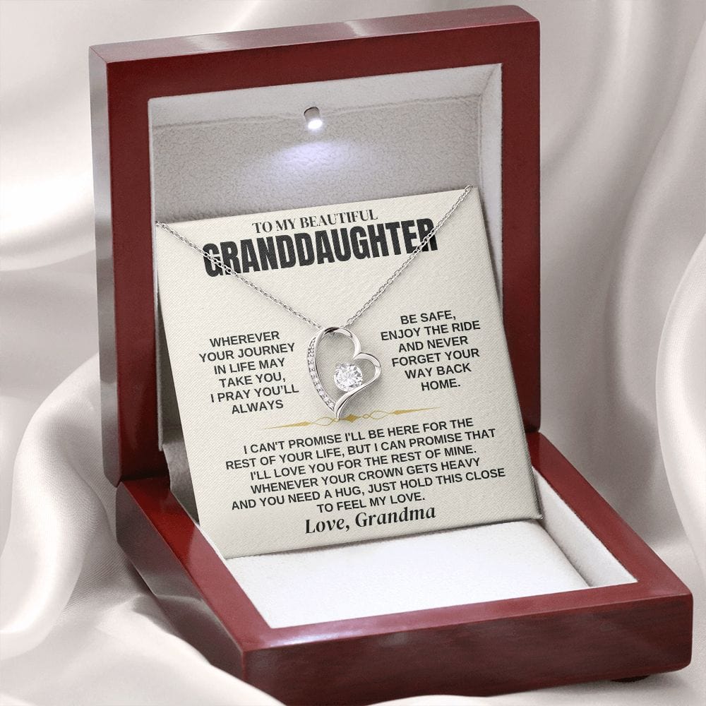 To My Granddaughter - Personalized Gift Set - SS308G