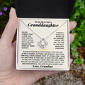 To My Granddaughter - Personalized Love Knot Gift Set - SS253