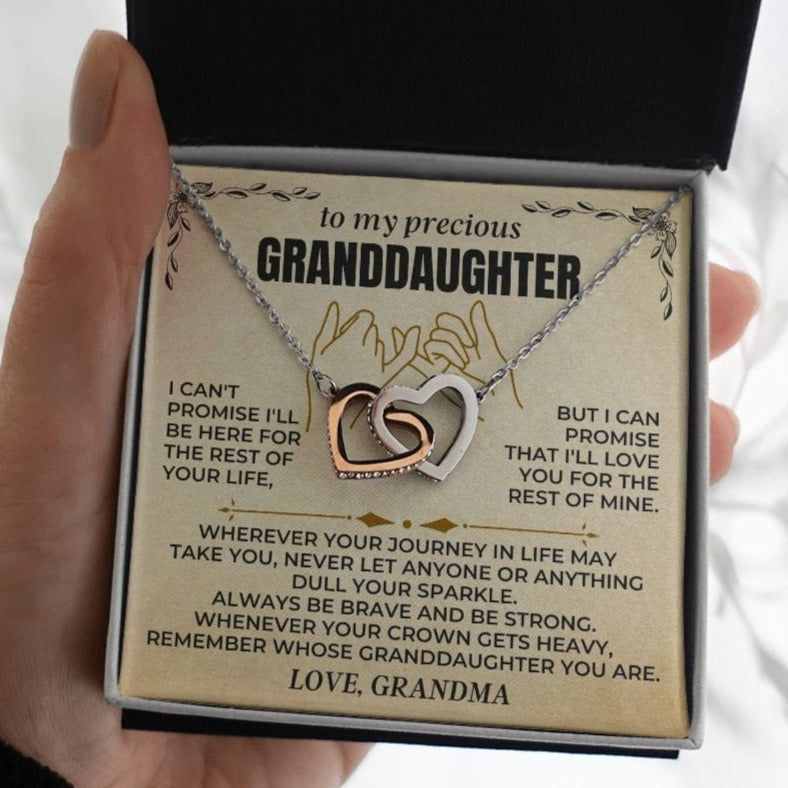 To My Granddaughter | Personalized Sign-Off | Beautiful Gift Set - SS416