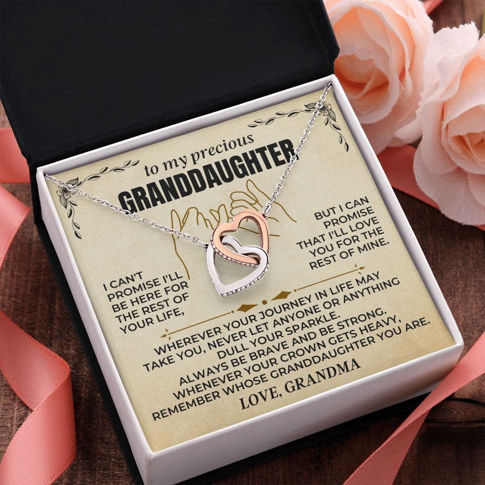 To My Granddaughter | Personalized Sign-Off | Beautiful Gift Set - SS416