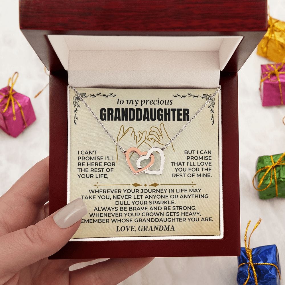 To My Granddaughter | Personalized Sign-Off | Beautiful Gift Set - SS416