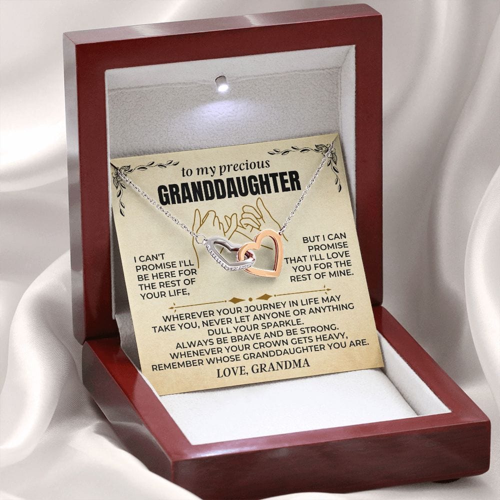 To My Granddaughter | Personalized Sign-Off | Beautiful Gift Set - SS416