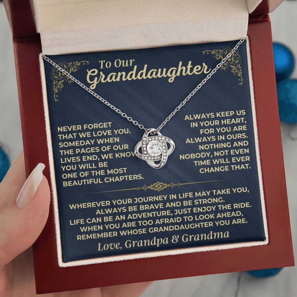 To My Granddaughter - Personalized Sign-Off - Beautiful Gift Set - SS539