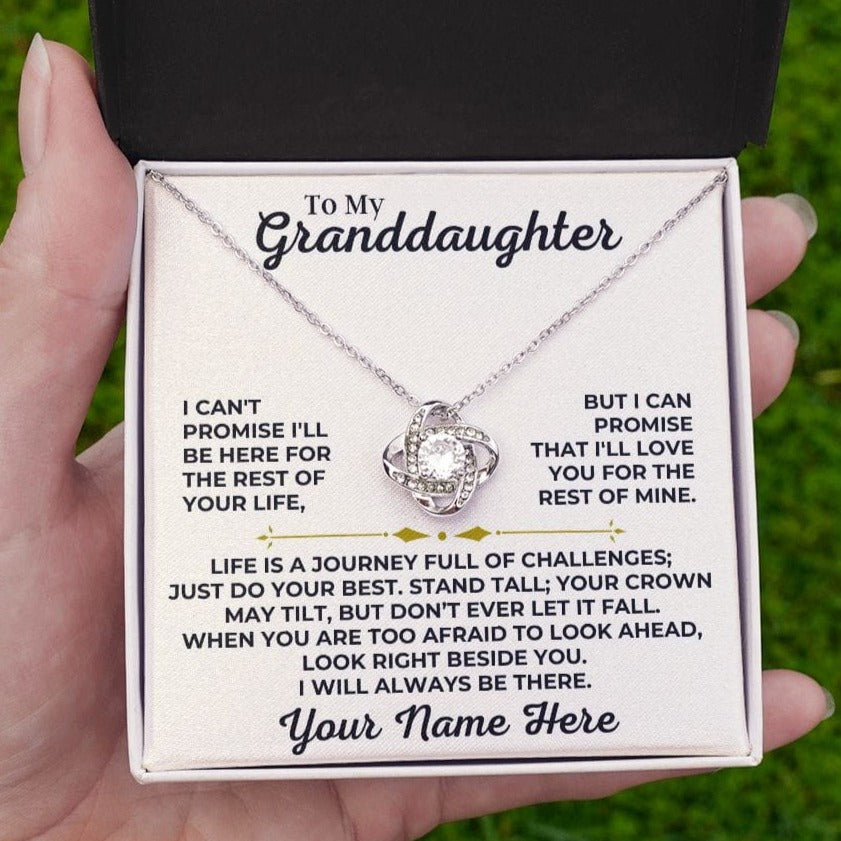 To My Granddaughter - Stand Tall - Love Knot Gift Set - SS426V2G