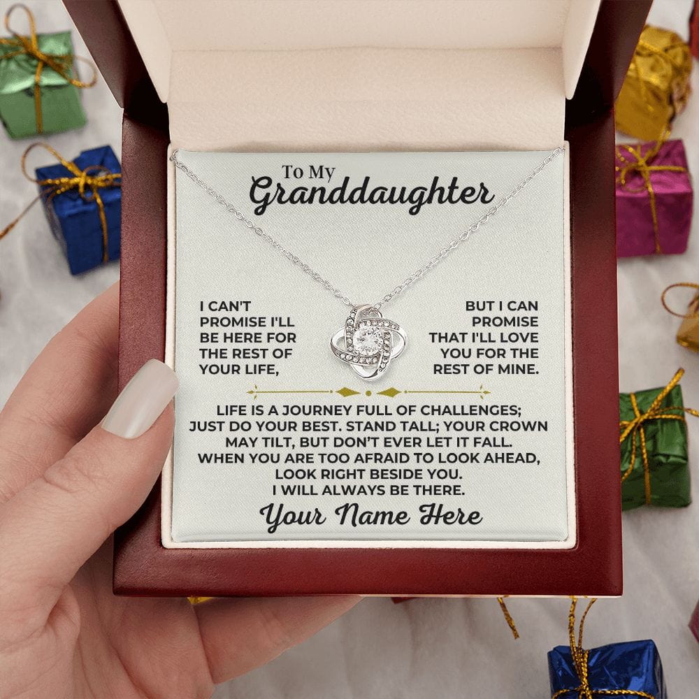 To My Granddaughter - Stand Tall - Love Knot Gift Set - SS426V2G