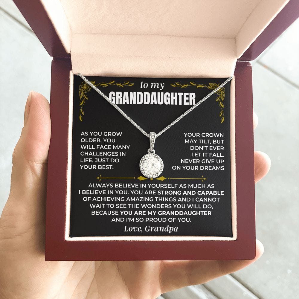 To My Granddaughter - Strong And Capable - Beautiful Gift Set - SS423