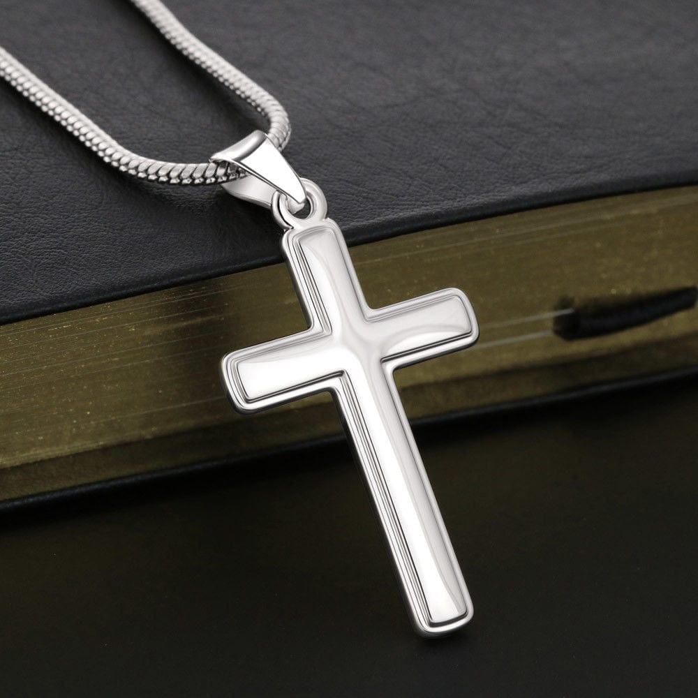 To My Grandson - Artisan-Crafted Cross - Gift Set - SS117AC