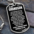 To My Grandson - Beautiful Love Tag - Gift Set - SS99