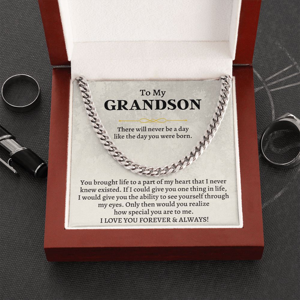 To My Grandson - Part Of My Heart - Gift Set - SS150