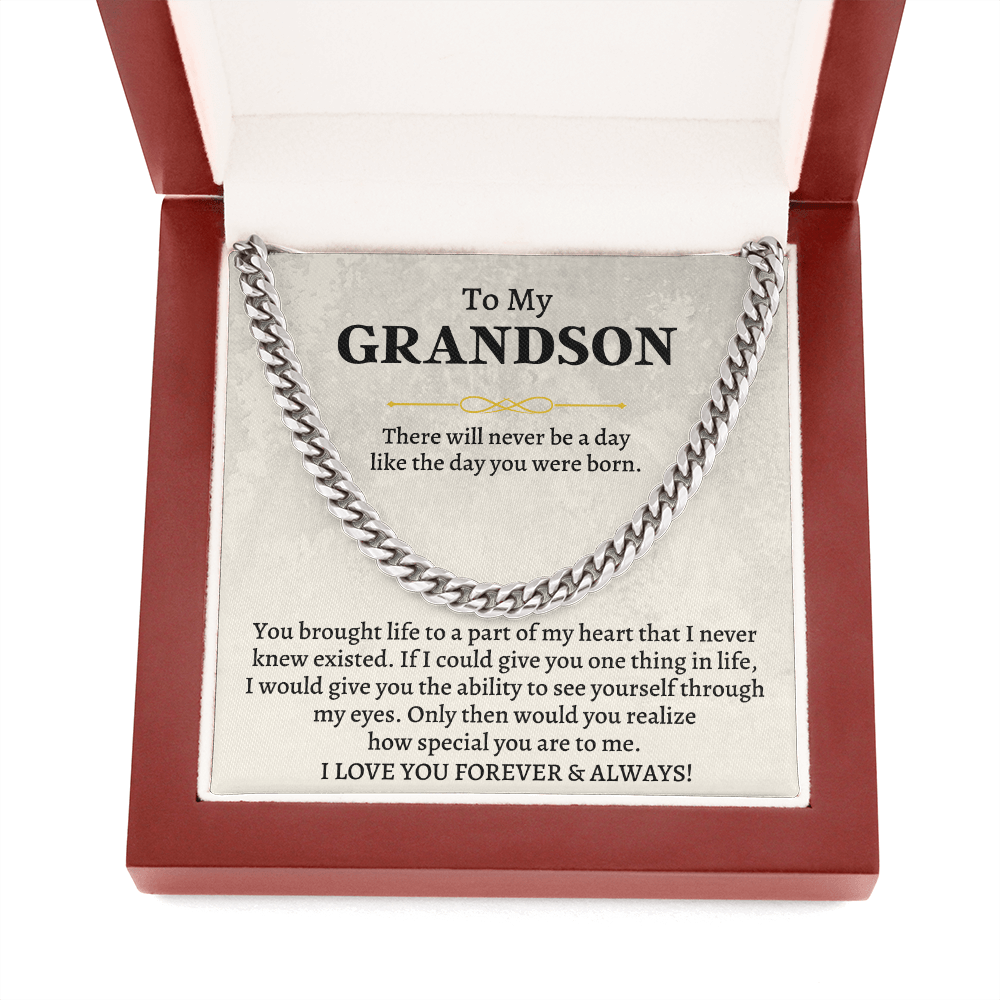 To My Grandson - Part Of My Heart - Gift Set - SS150