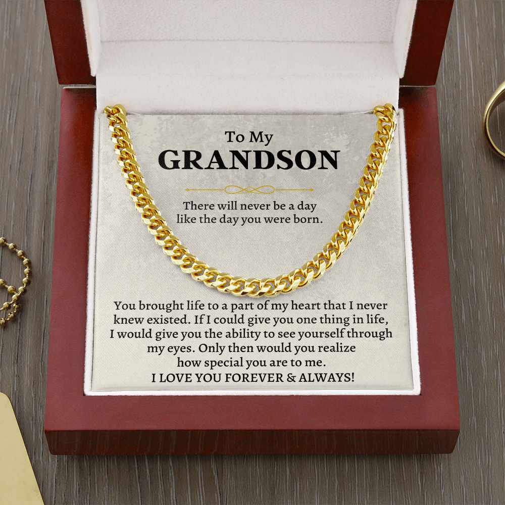 To My Grandson - Part Of My Heart - Gift Set - SS150
