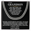 To My Grandson - You Make Me Proud - Gift Set - SS270GS