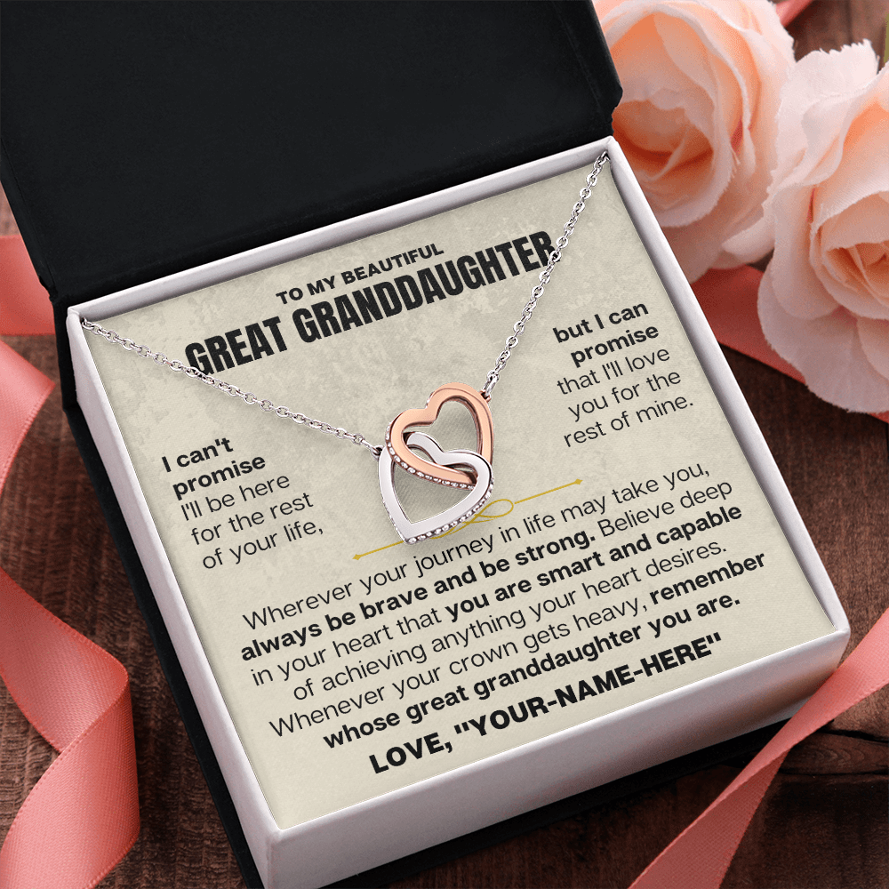 ❤️ To My Great Granddaughter - Beautiful Gift Set - SS117V8