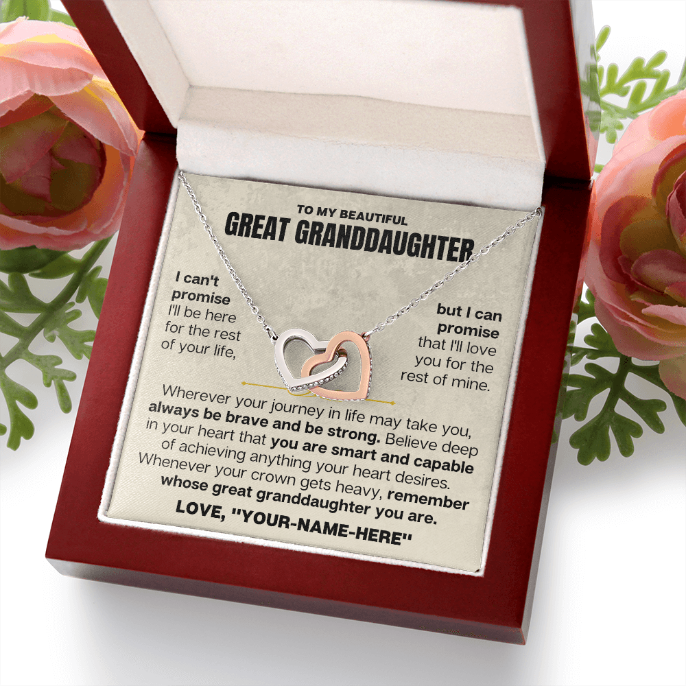 ❤️ To My Great Granddaughter - personalized Beautiful Gift Set - SS117V8
