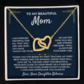 To My Mom - From Daughter - Forever Linked Hearts Gift Set - SS405