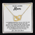 To My Loving Mom - From Son - Interlocked Hearts Gift Set - SS396