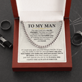 To My Man - Cuban Link - Special Gift Set - SS166