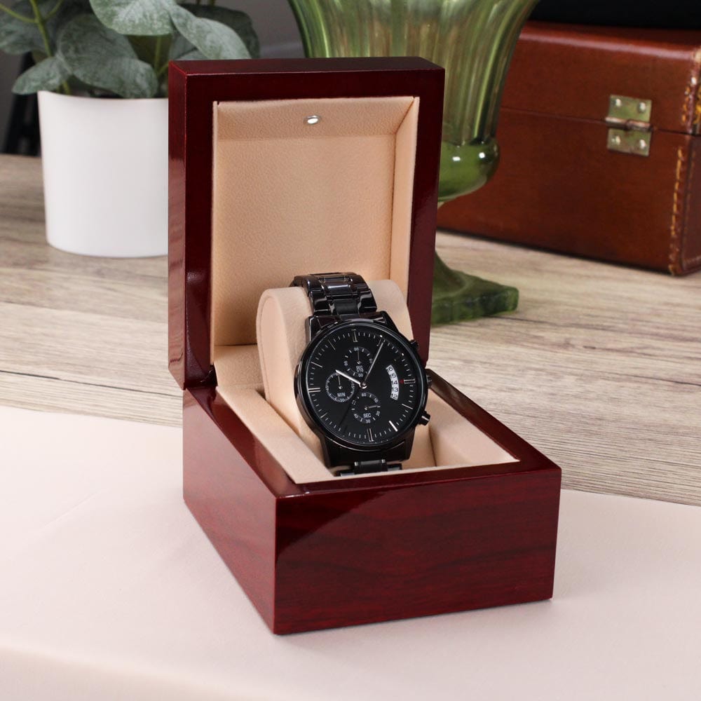 To My Man - Engraved Premium Watch - SS163