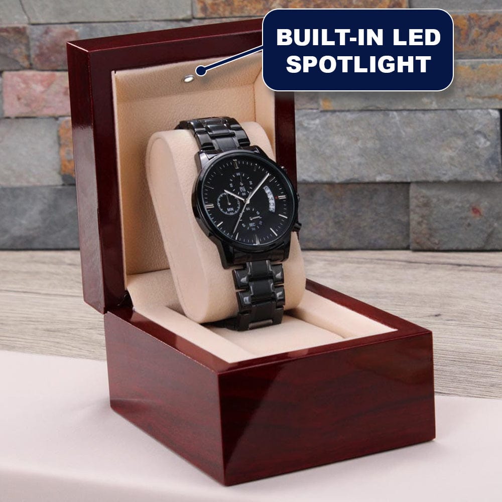 To My Man - Engraved Premium Watch - SS560