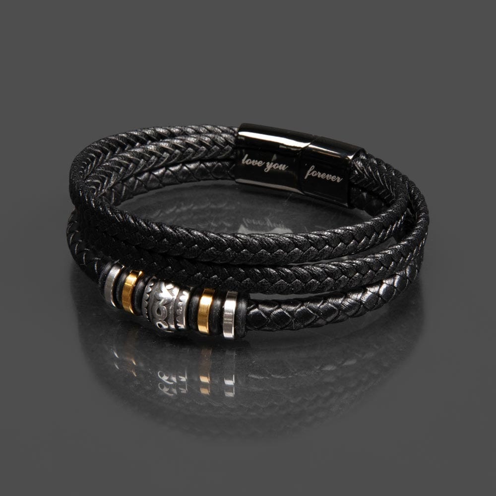 To My Man | Love You Forever | Braided Bracelet Gift Set - SS522
