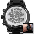 To My Man - Luxury Engraved Watch - SS18