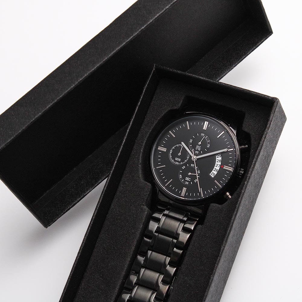 To My Man - Luxury Engraved Watch - SS48