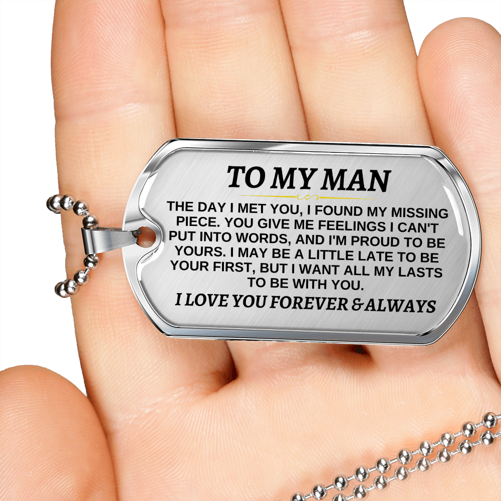 To My Man | The Day I Met You | Beautiful Love Tag - SS295