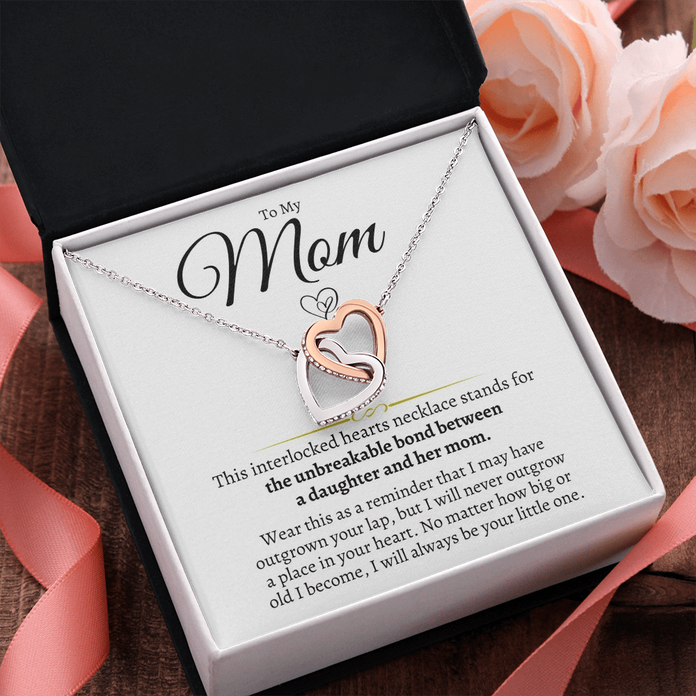 To My Mom - Daughter - Interlocked Hearts Gift Set - SS102